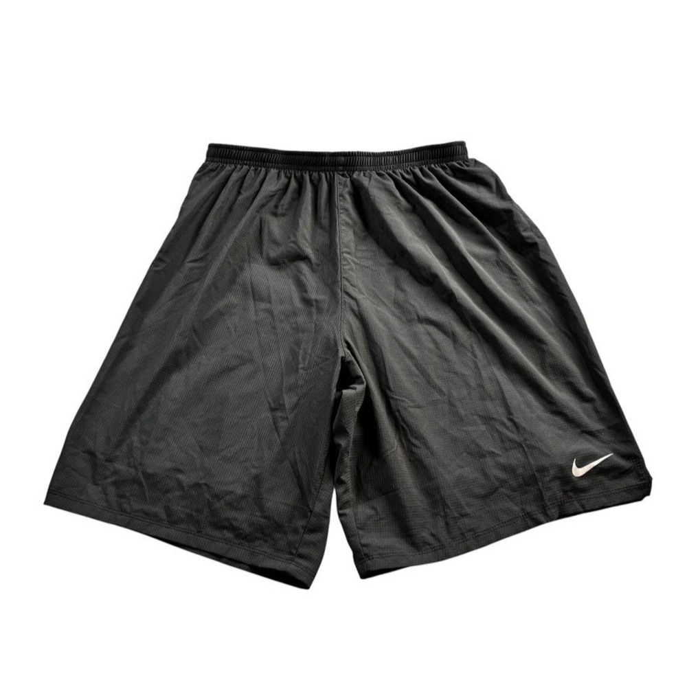 Nike Running Dri-fit 2-in-1 Shorts Men's Large‎ Black 9" Stay Cool Lined Pockets